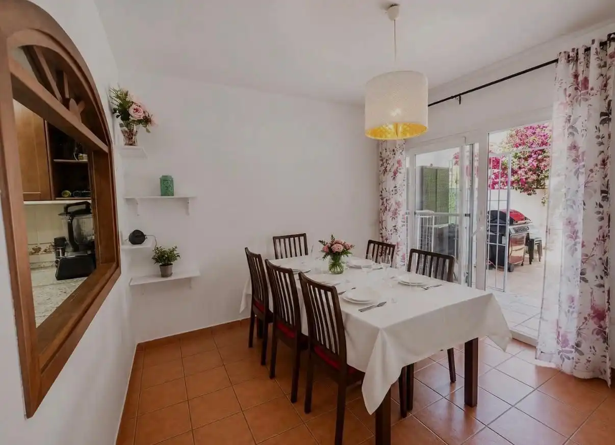 Dining room of Houses for sale in Fuengirola  with Air Conditioner, Heating and Private garden