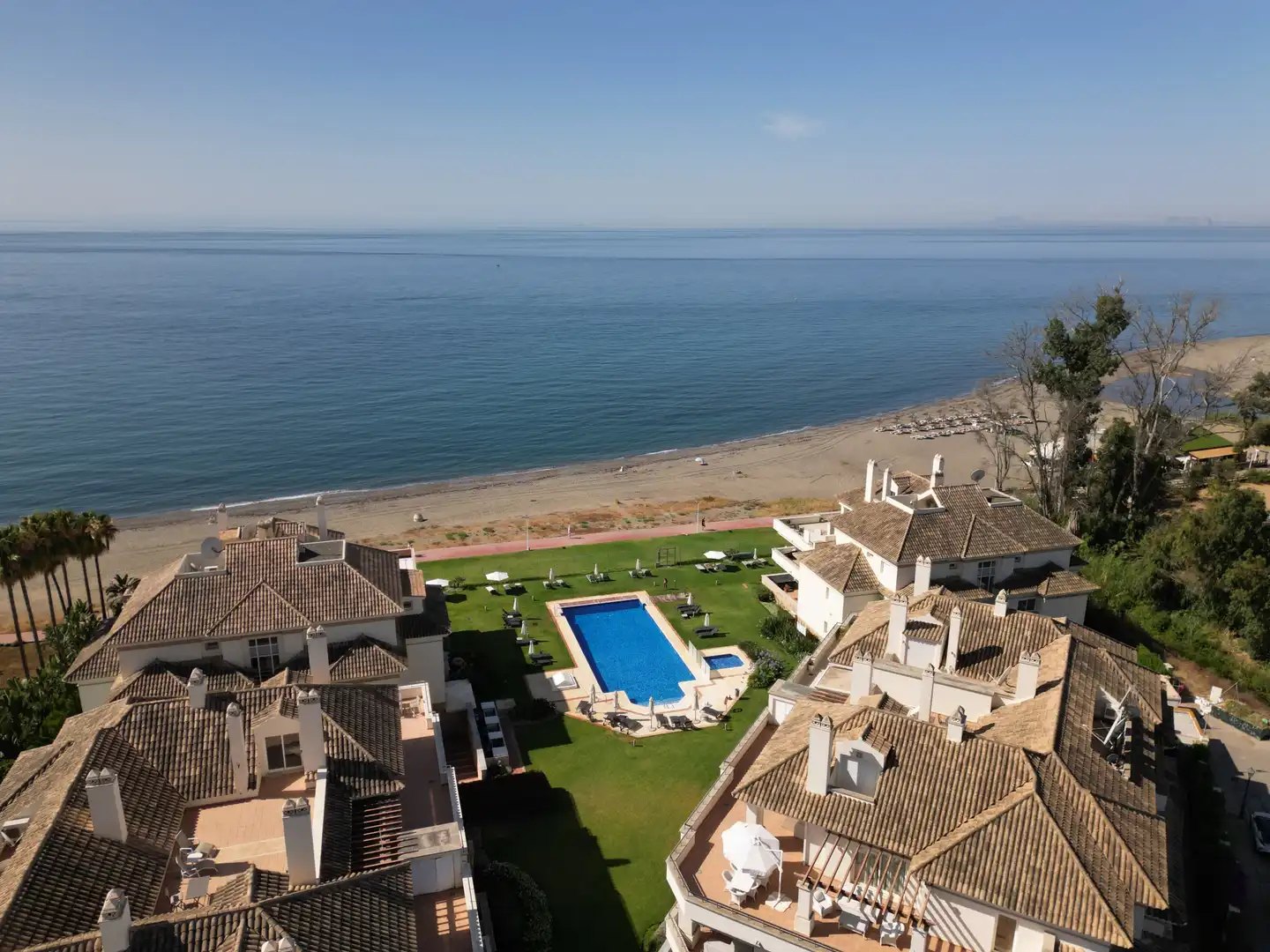 Jardín de Planta baja en venta en Estepona con Aire acondicionado, Calefacción y Terraza