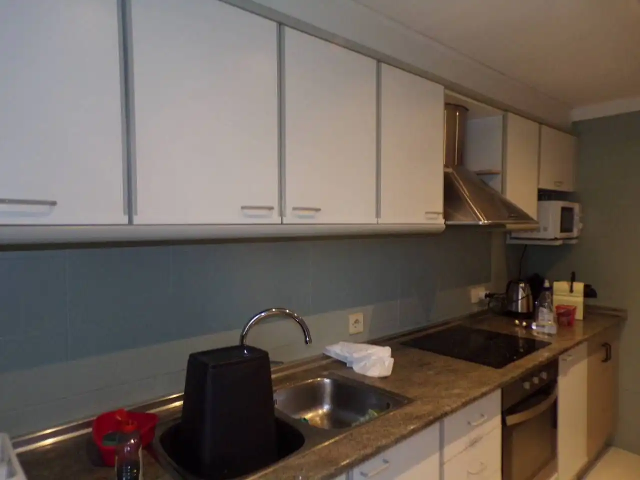 Kitchen of Flat for sale in Figueres  with Terrace and Furnished