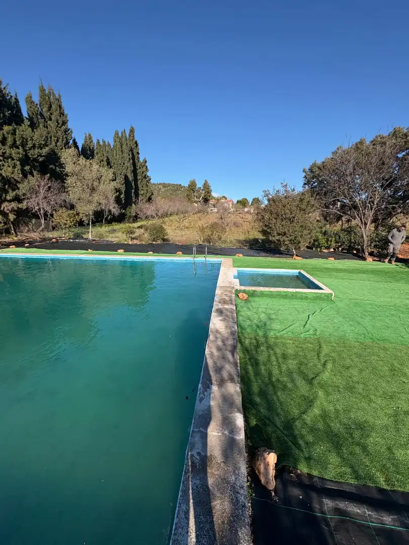 Piscina de Casa o xalet de lloguer en Onda amb Calefacció, Jardí privat i Terrassa