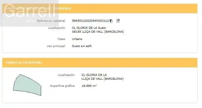 Terrenos y solares en venta en CL DE LA GLORIA
 LLIÇA DE VALL (BARCELONA), imagen 5