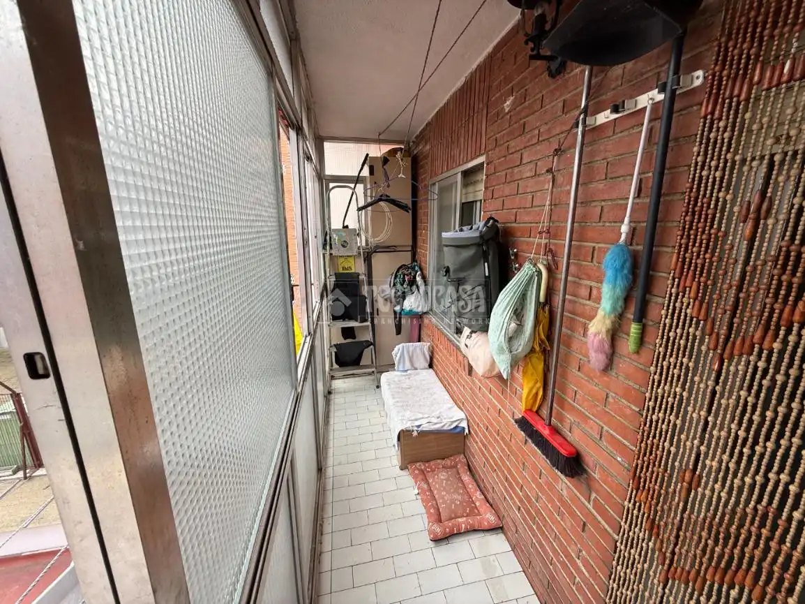 Balcony of Flat for sale in Madrid