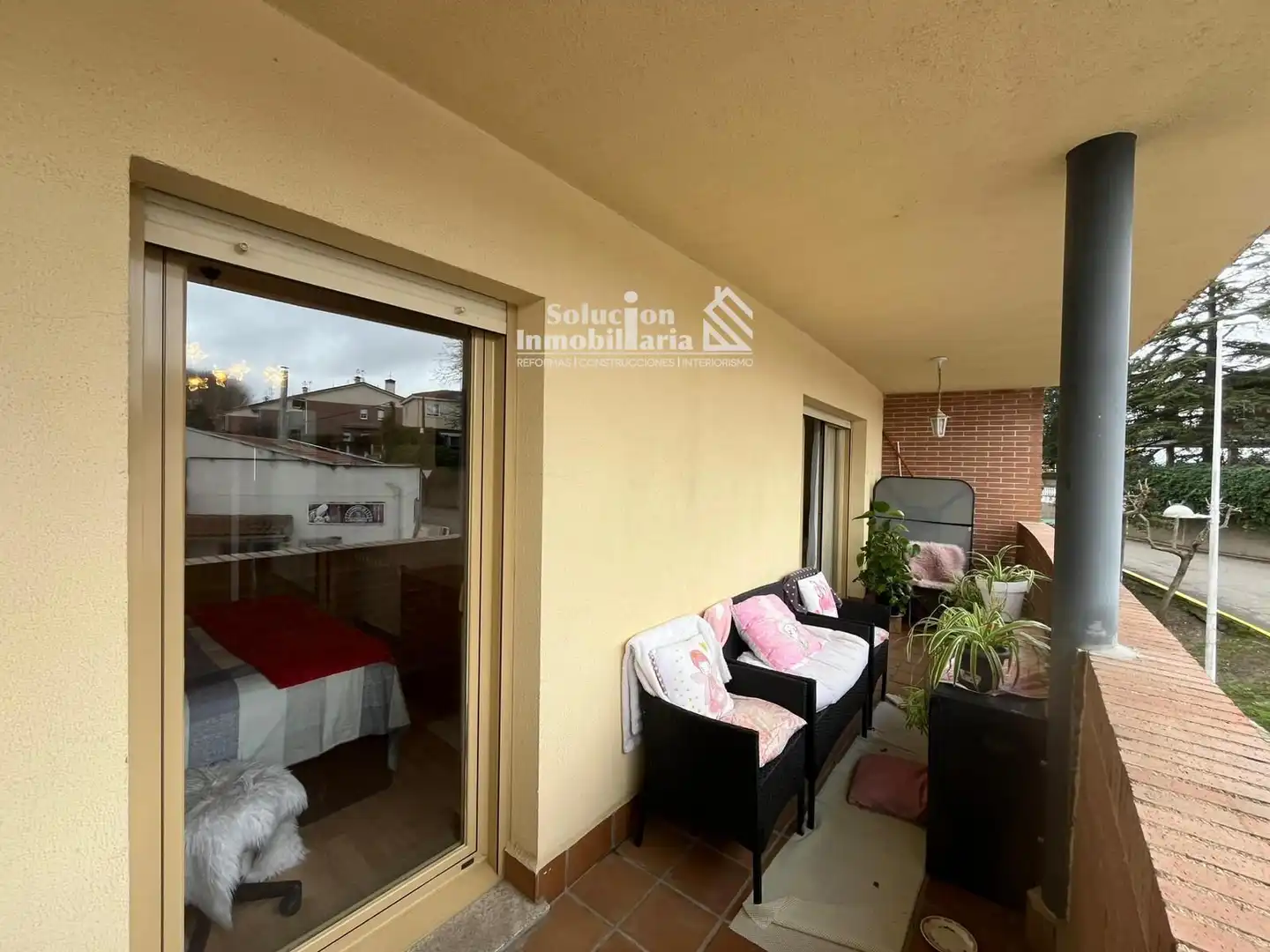Balcony of Flat for sale in Aldealengua  with Heating, Terrace and Swimming Pool