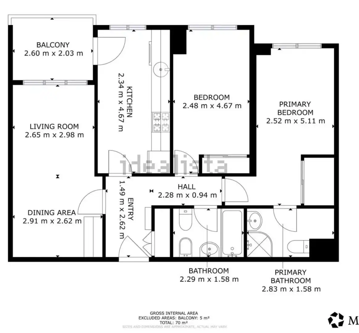 Wohnung zum Verkauf in Oviedo  mit Heizung, Abstellraum und Balkon