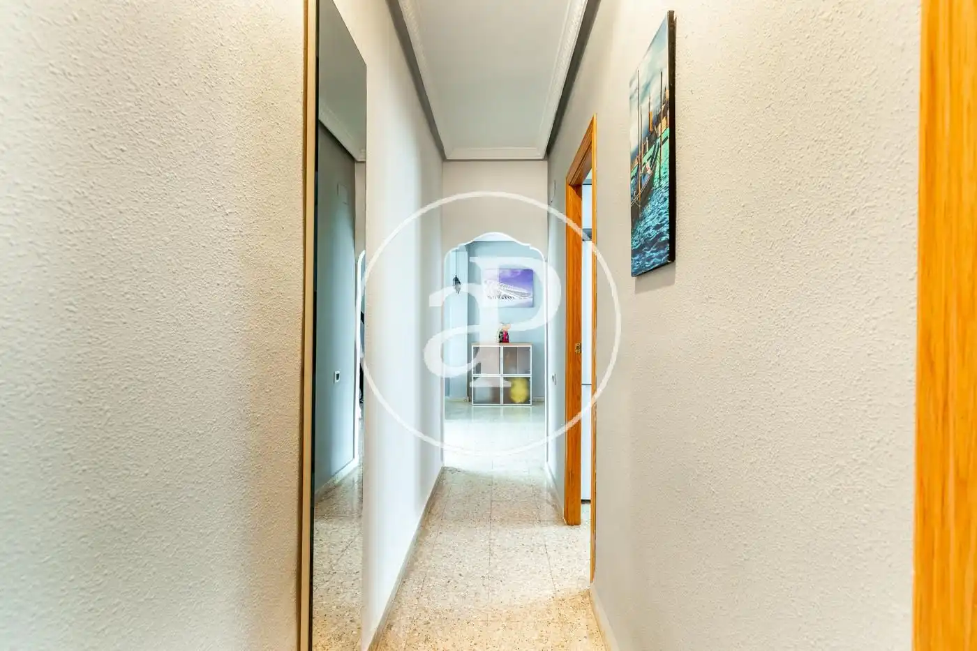 Wohnung zur Miete in Valencia mit Klimaanlage, Heizung und Möbliert