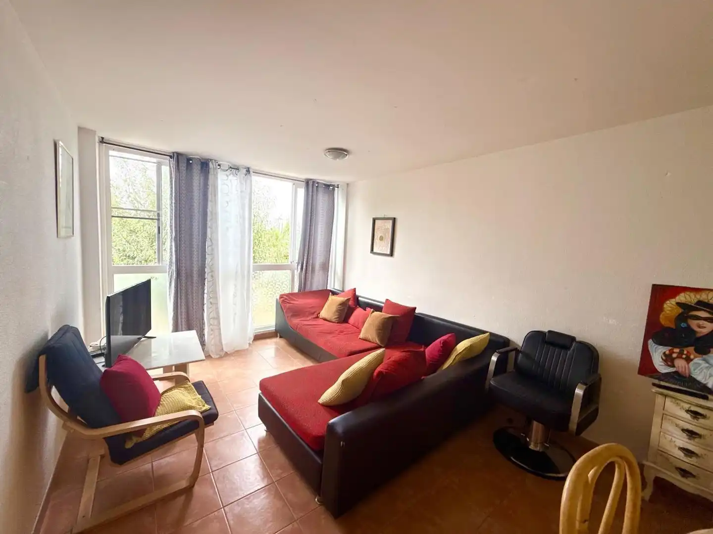Sala de estar de Piso en venta en Turre con Aire acondicionado, Terraza y Amueblado