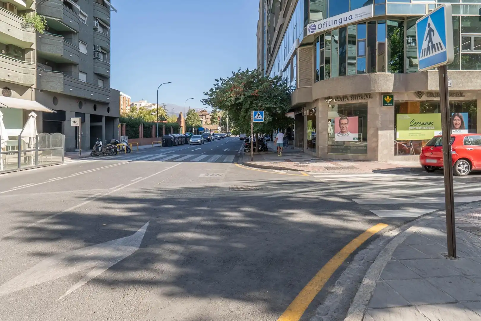Außenansicht von Wohnung zur Miete in Granada mit Klimaanlage, Heizung und Möbliert