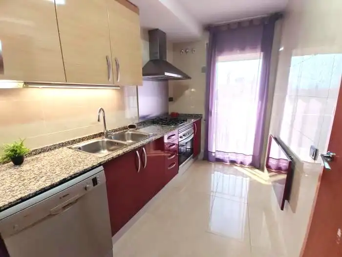 Küche von Maisonette zum Verkauf in Lliçà d'Amunt mit Klimaanlage, Heizung und Parkett