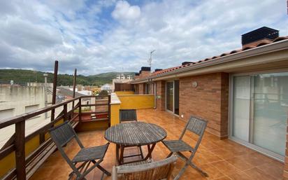 Terrace of Flat for sale in Sant Quintí de Mediona  with Heating, Private garden and Parquet flooring