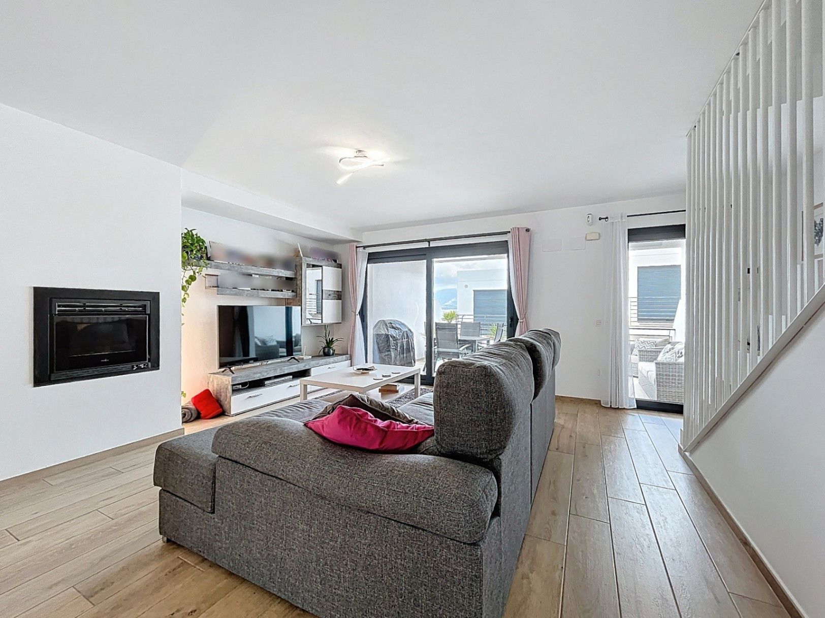 Living room of House or chalet for sale in L'Alfàs del Pi  with Air Conditioner, Heating and Private garden