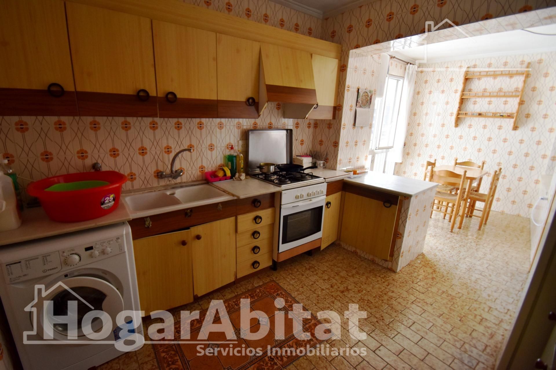 Kitchen of Flat for sale in Castellón de la Plana / Castelló de la Plana  with Air Conditioner, Heating and Balcony