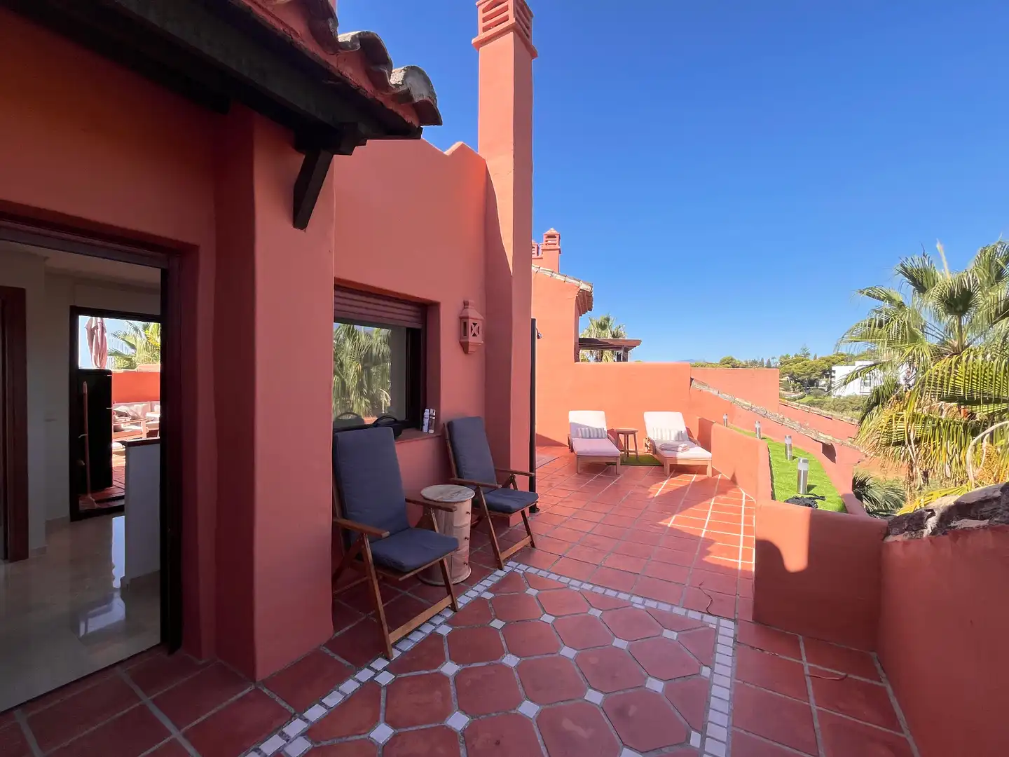 Terrace of Attic for rent in Marbella  with Air Conditioner, Heating and Terrace