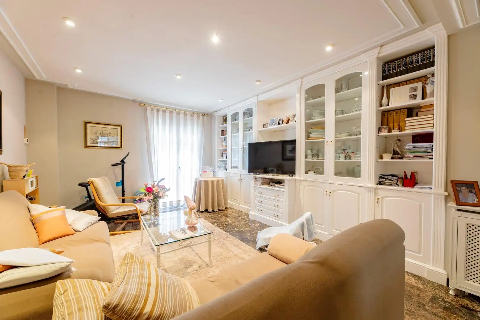 Wohnzimmer von Haus oder Chalet zum Verkauf in La Vall d'Uixó mit Klimaanlage, Heizung und Terrasse