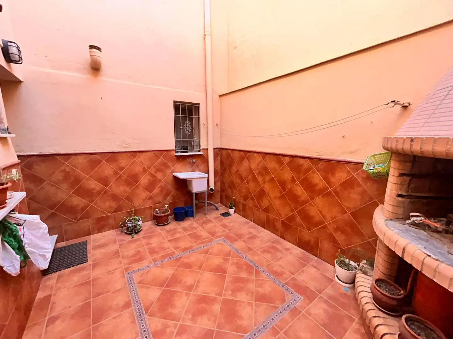 Terraza de Casa adosada en venta en Roquetas de Mar