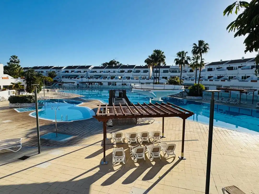 Swimming pool of Apartments for rent in Arona