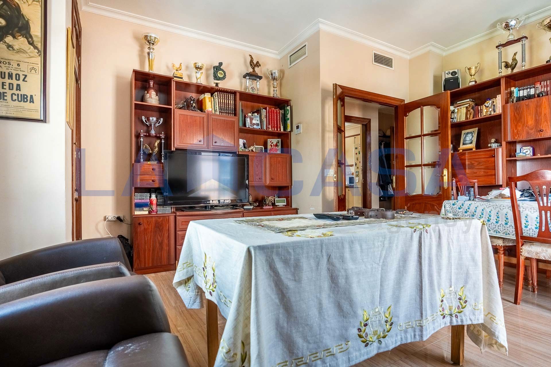 Living room of House or chalet for sale in  Sevilla Capital  with Balcony