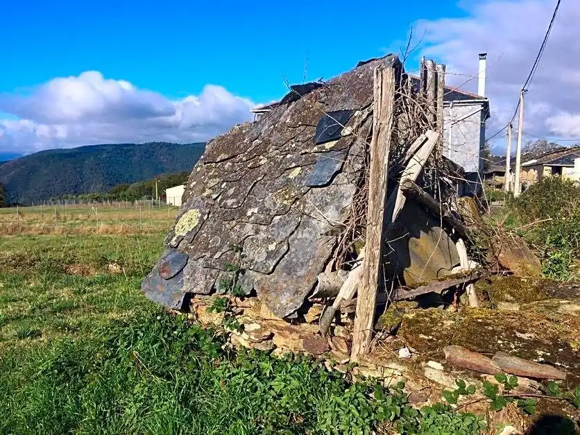 Vista exterior de Finca rústica en venta en Ribas de Sil con Jardín privado, Trastero y Amueblado
