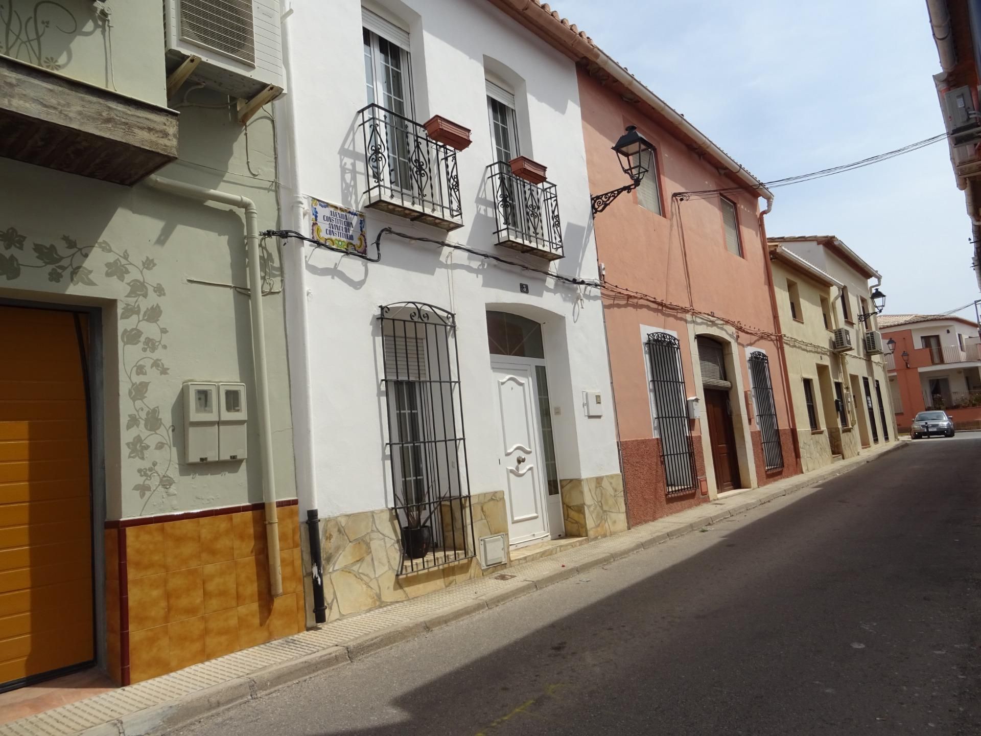 Exterior view of Country house for sale in Sanet y Negrals  with Heating, Terrace and Balcony