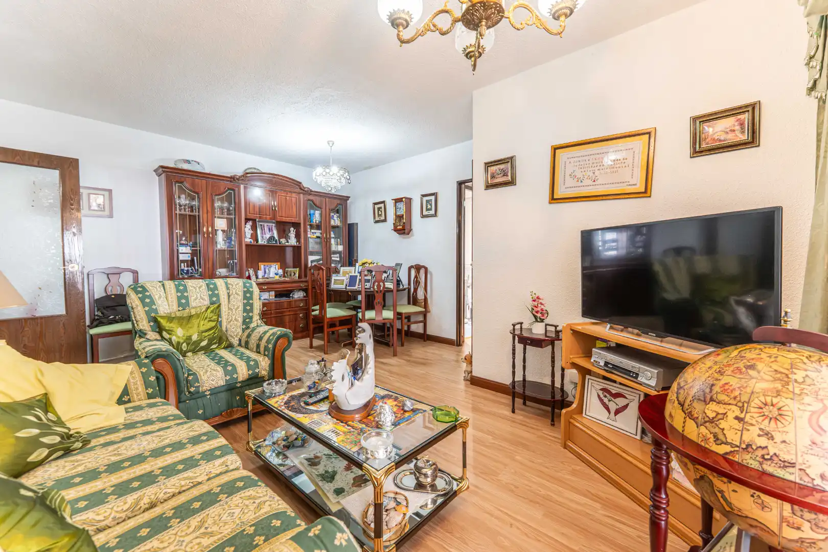 Sala de estar de Piso en venta en Humanes de Madrid con Terraza, Amueblado y Horno
