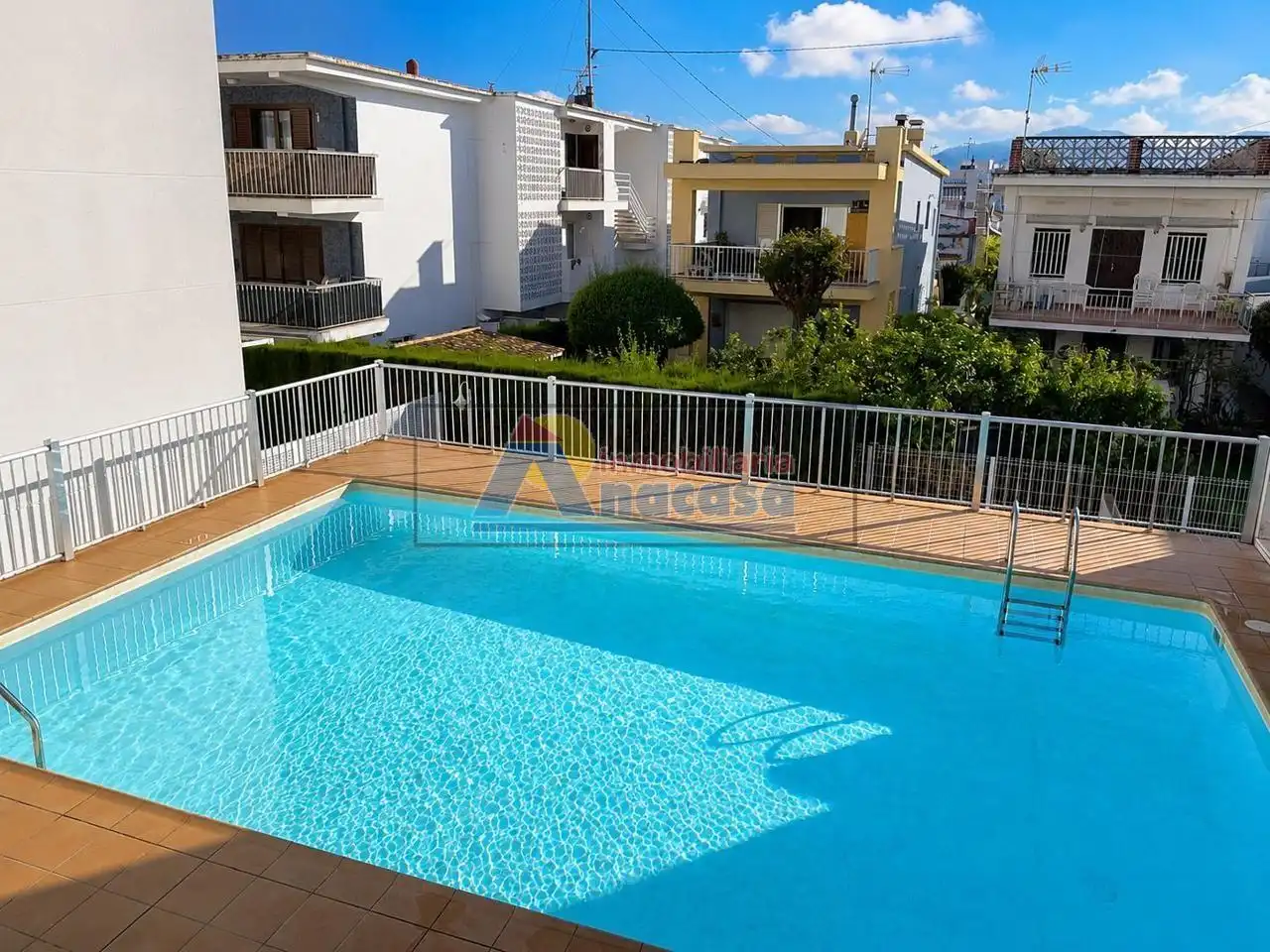 Swimming pool of Flat for sale in Oliva  with Air Conditioner, Terrace and Furnished