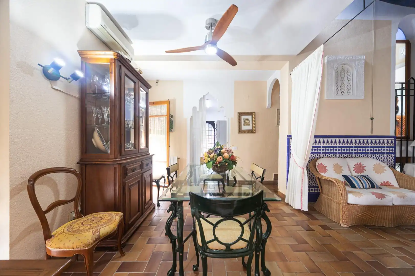 Dining room of Houses for sale in Murcia  with Air Conditioner, Heating and Private garden