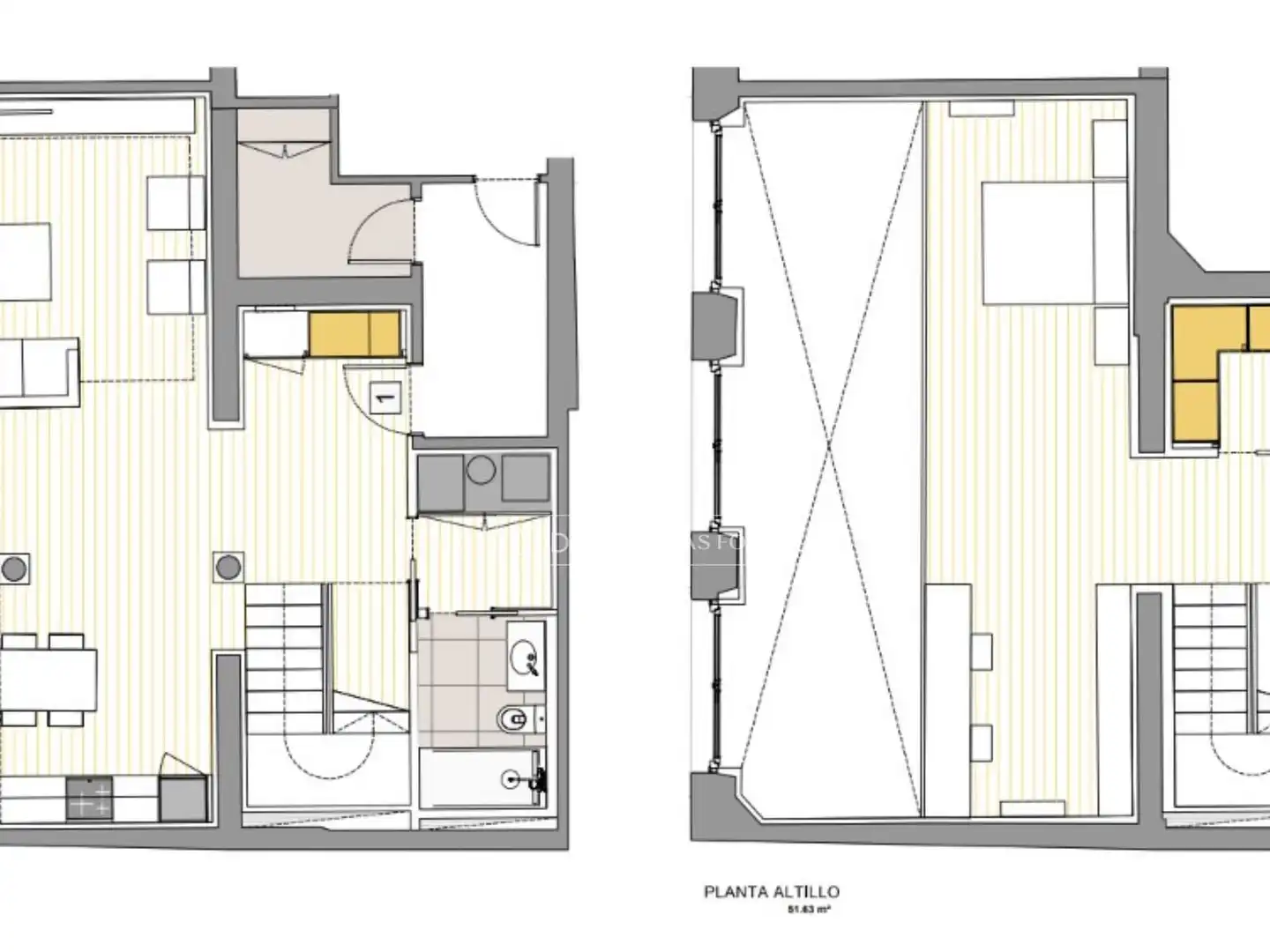 Loft de alquiler en Barcelona con Aire acondicionado, Calefacción y Parquet