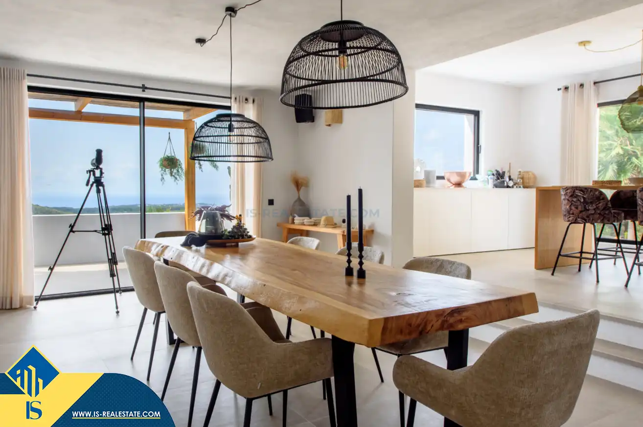 Comedor de Casa o chalet en venta en Sant Josep de sa Talaia con Aire acondicionado, Calefacción y Jardín privado