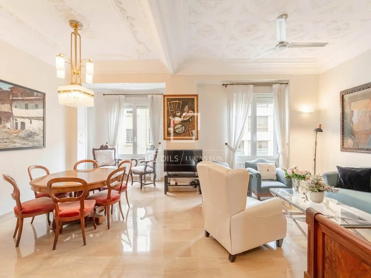 Living room of Flat for sale in L'Eixample