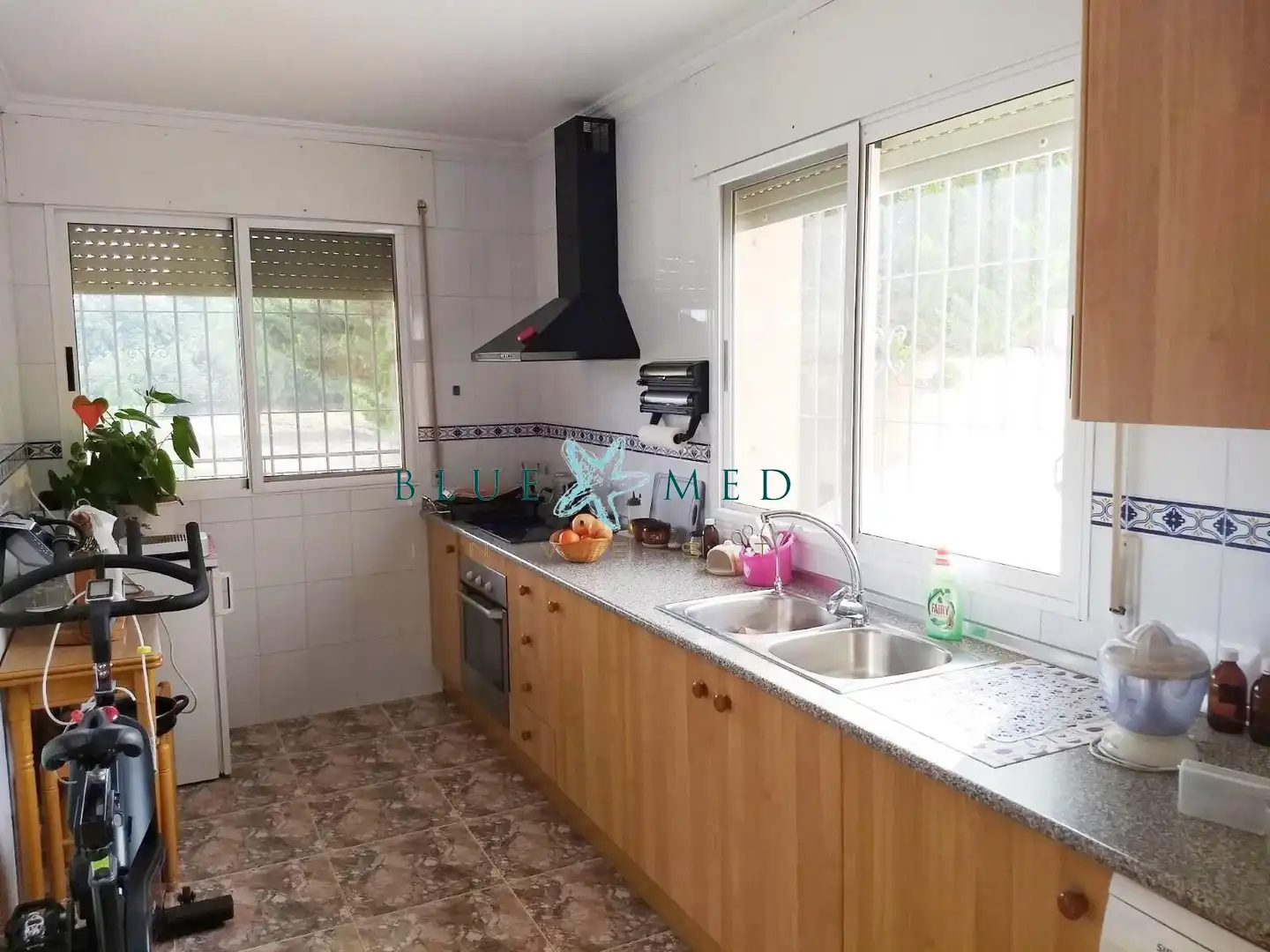 Cocina de Casa o chalet en venta en Lorca con Aire acondicionado, Calefacción y Jardín privado