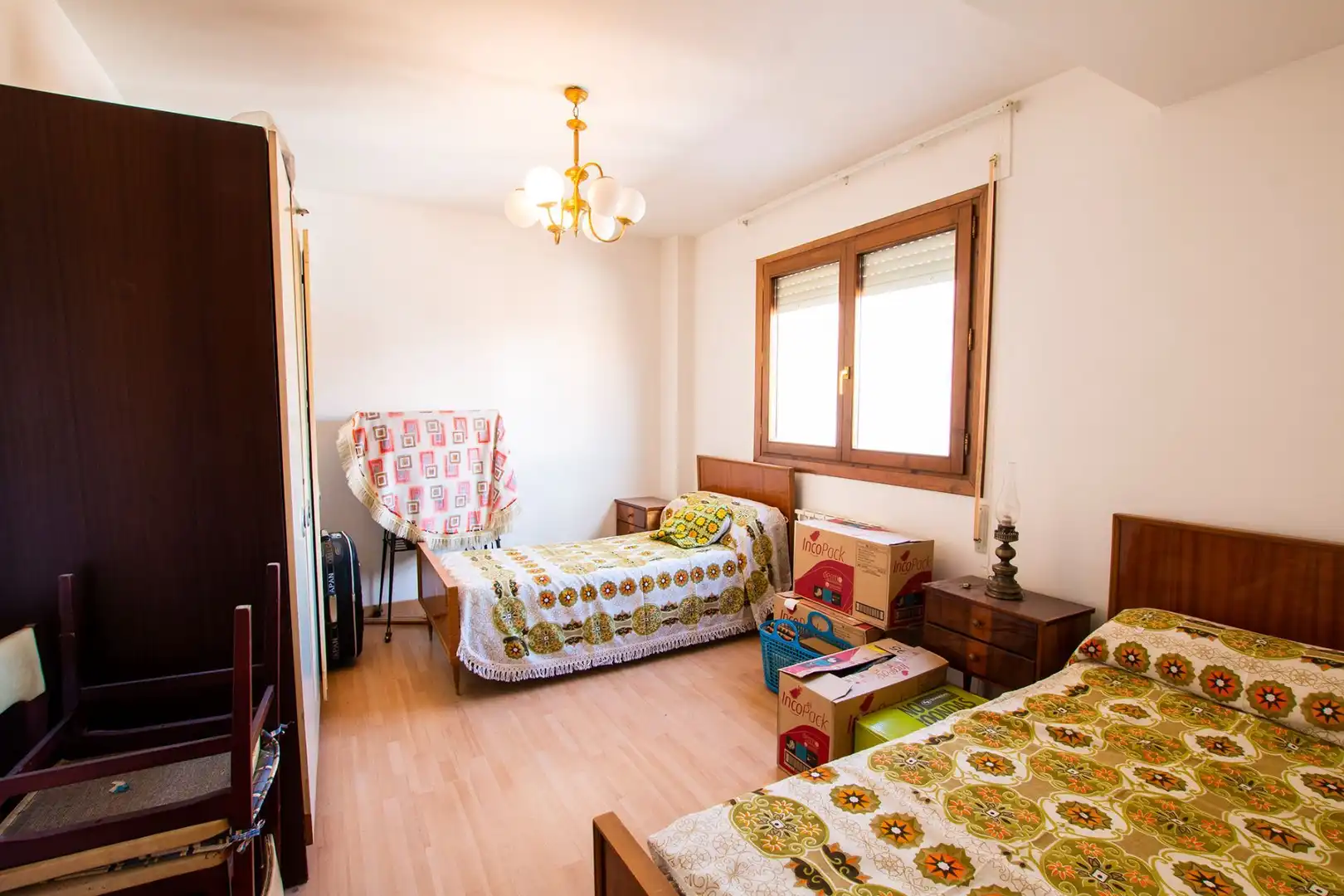 Schlafzimmer von Wohnung zum Verkauf in Caspe mit Heizung