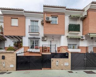 Exterior view of Single-family semi-detached for sale in  Granada Capital  with Air Conditioner, Heating and Storage room
