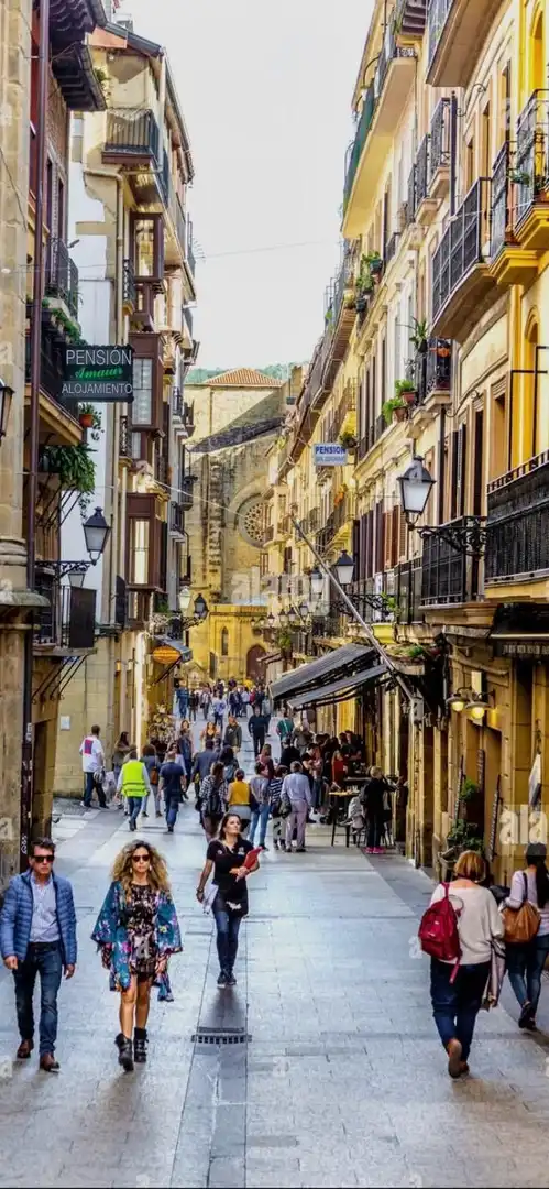 Vista exterior de Piso en venta en Donostia - San Sebastián 