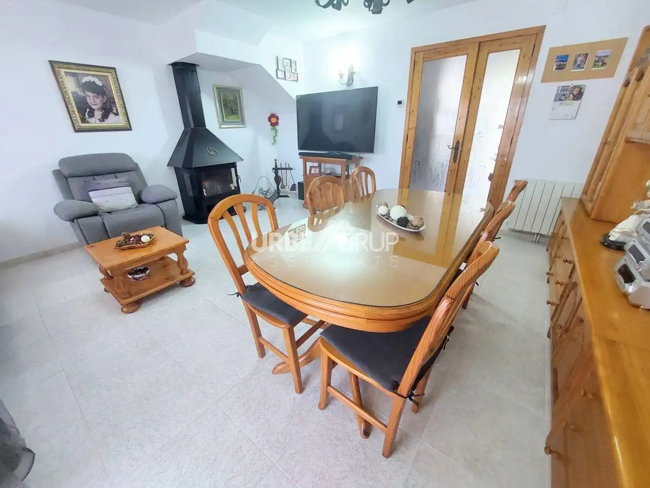 Comedor de Casa o chalet en venta en Olesa de Montserrat con Aire acondicionado, Calefacción y Jardín privado