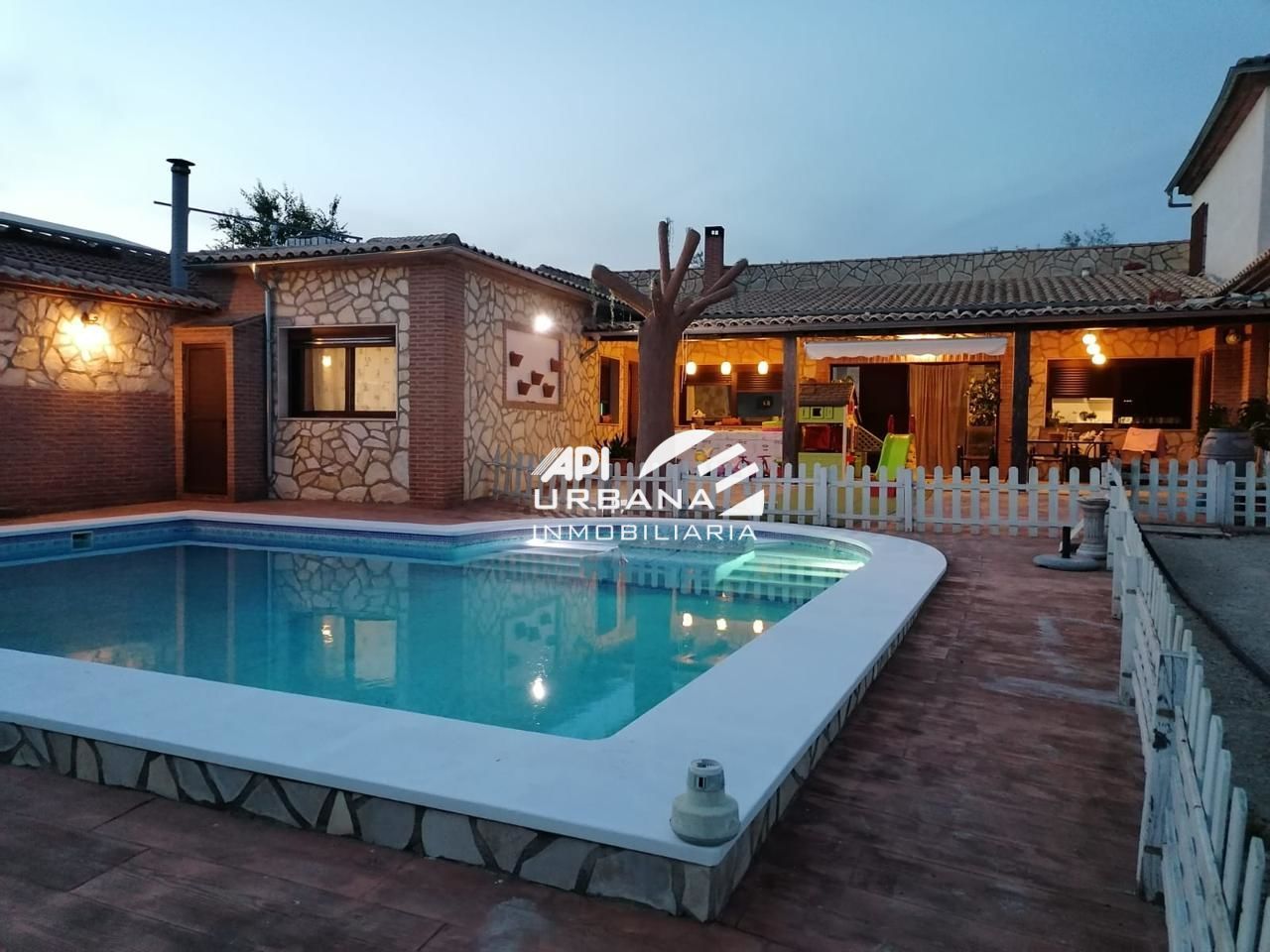 Exterior view of House or chalet for sale in Lucena  with Terrace, Swimming Pool and Furnished