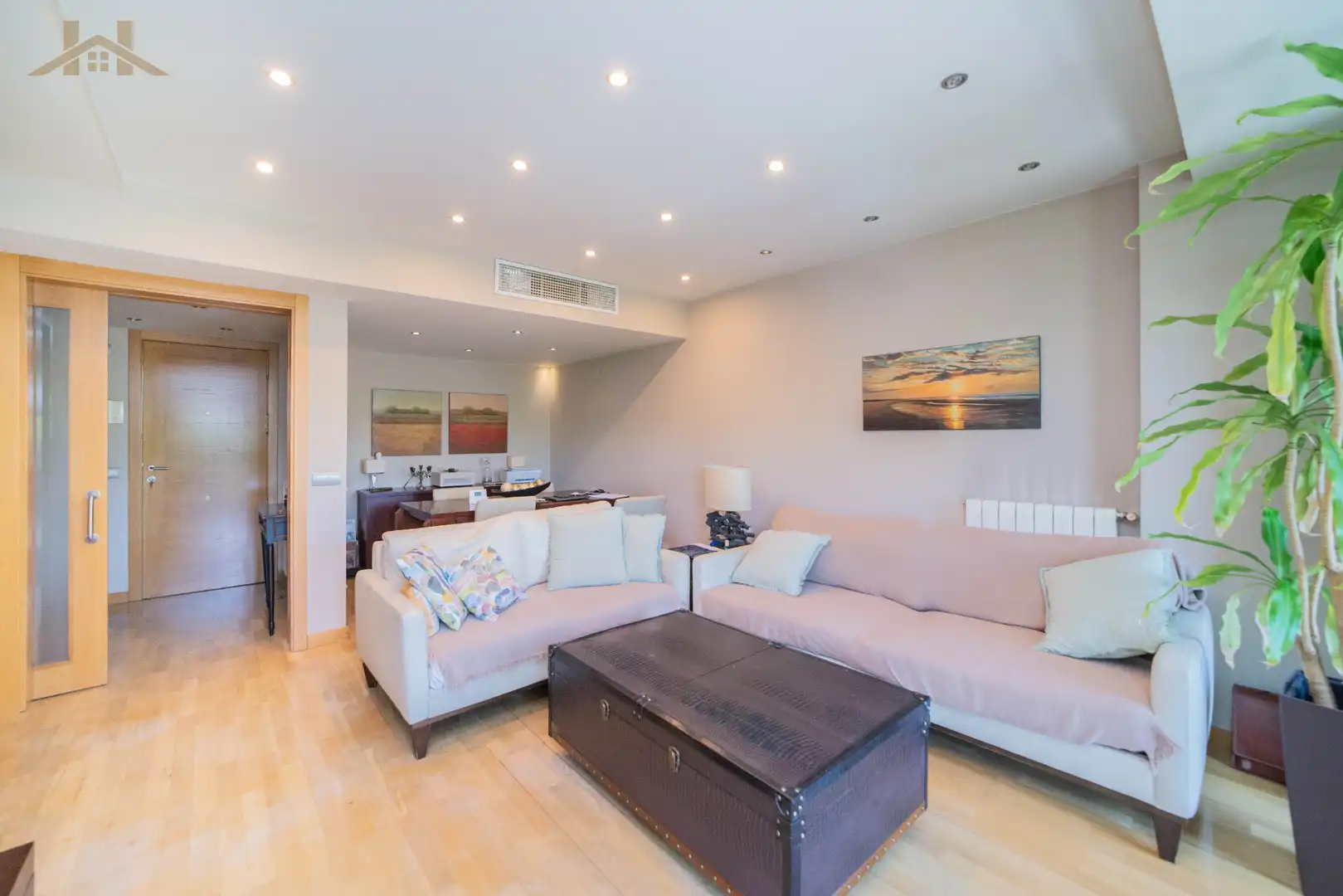 Sala de estar de Piso en venta en Las Rozas de Madrid