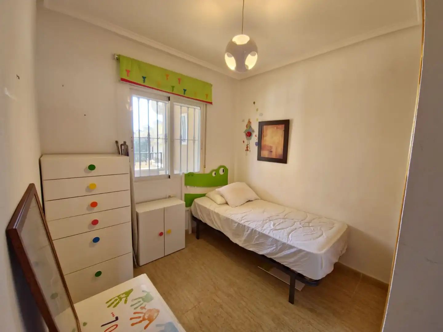 Schlafzimmer von Erdgeschoss zur Miete in Orihuela mit Privatgarten, Schwimmbad und Möbliert