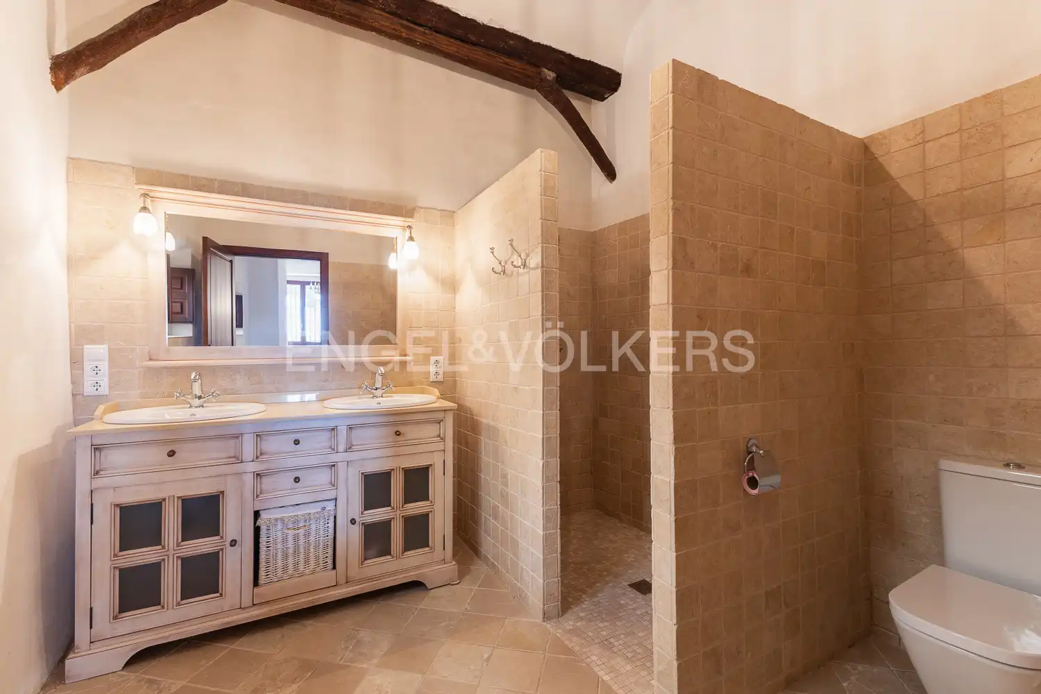 Baño de Casa o chalet en venta en Manuel con Aire acondicionado, Calefacción y Parquet