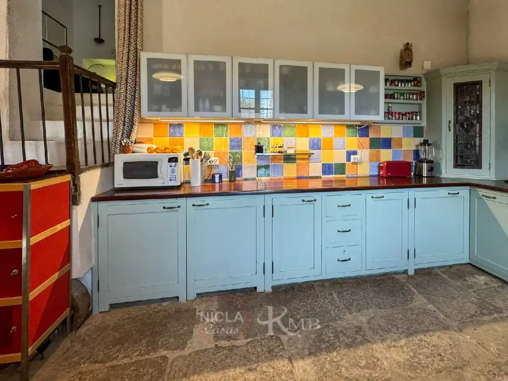 Cuina de Casa o xalet en venda en Antas amb Jardí privat, Terrassa i Piscina