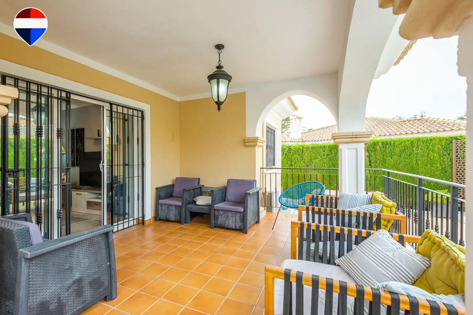 Terraza de Casa o chalet en venta en Mutxamel con Aire acondicionado, Terraza y Piscina