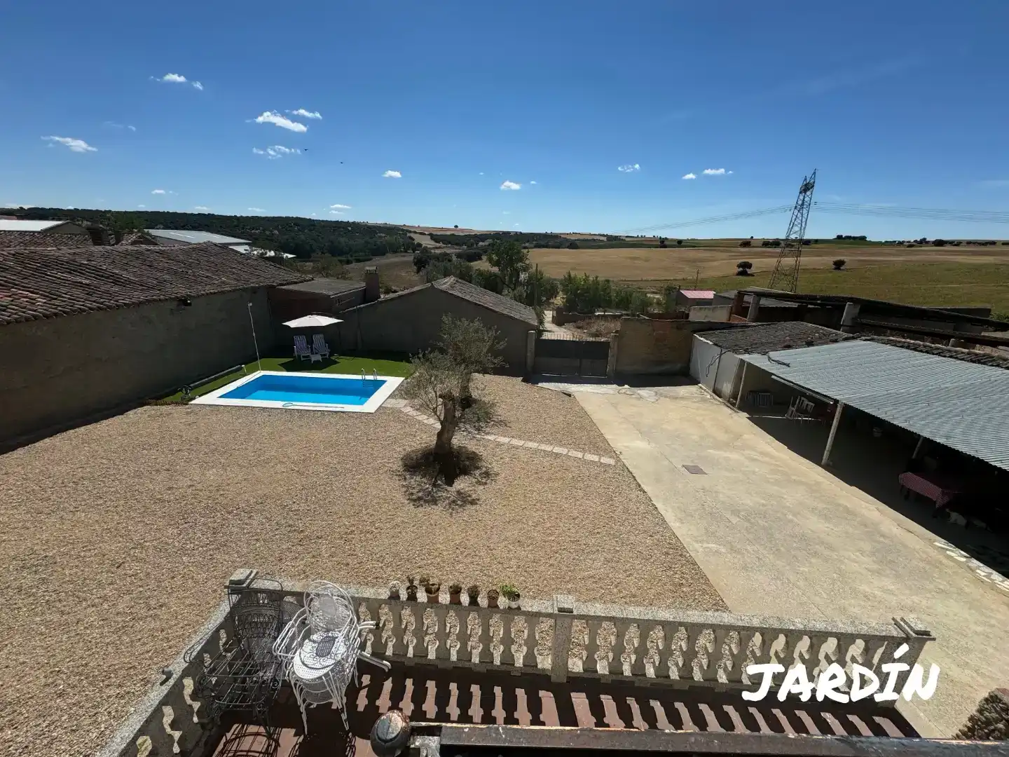 Piscina de Casa o chalet en venta en Sanzoles con Jardín privado, Parquet y Piscina