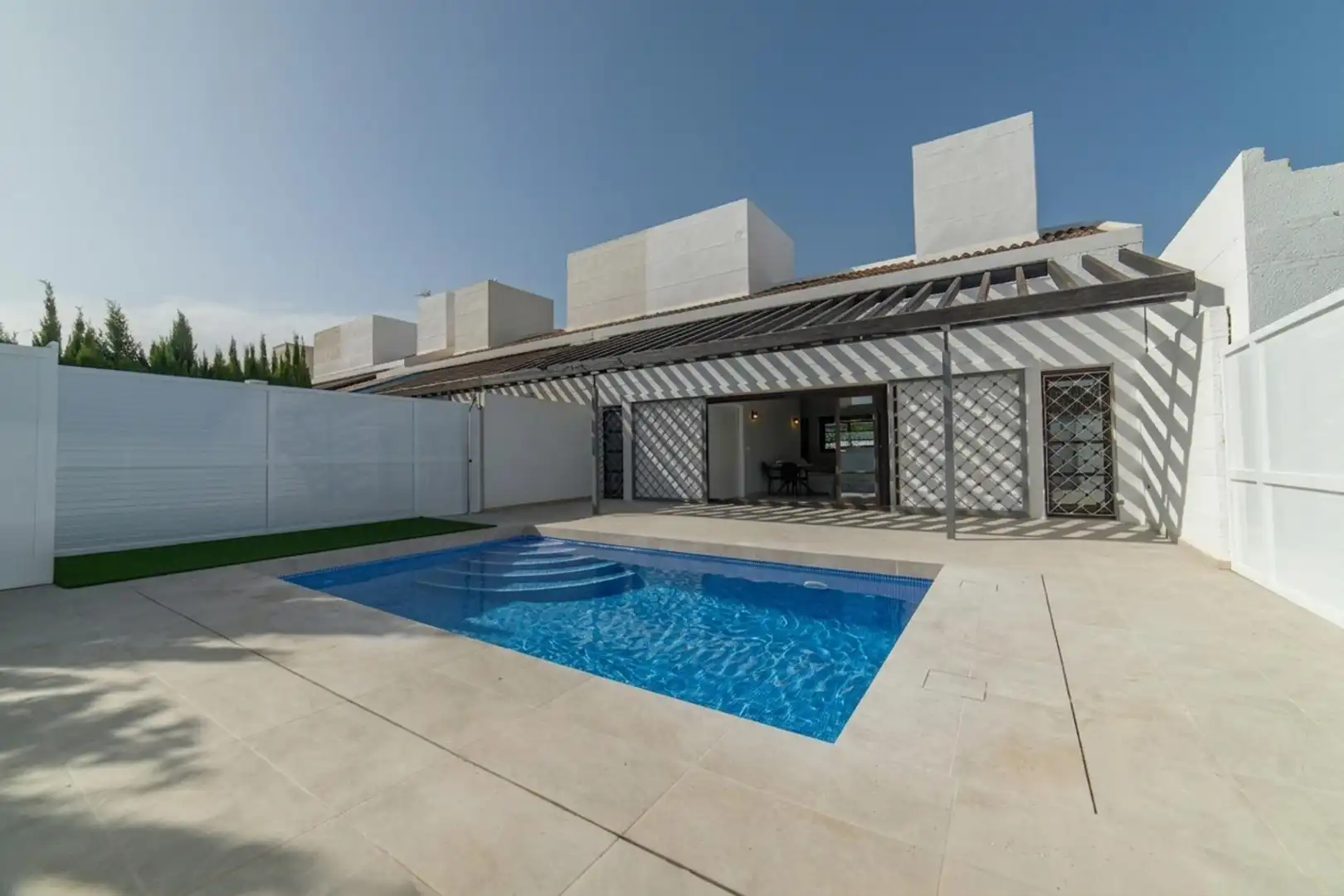 Schwimmbecken von Haus oder Chalet zum Verkauf in Murcia mit Privatgarten, Abstellraum und Schwimmbad