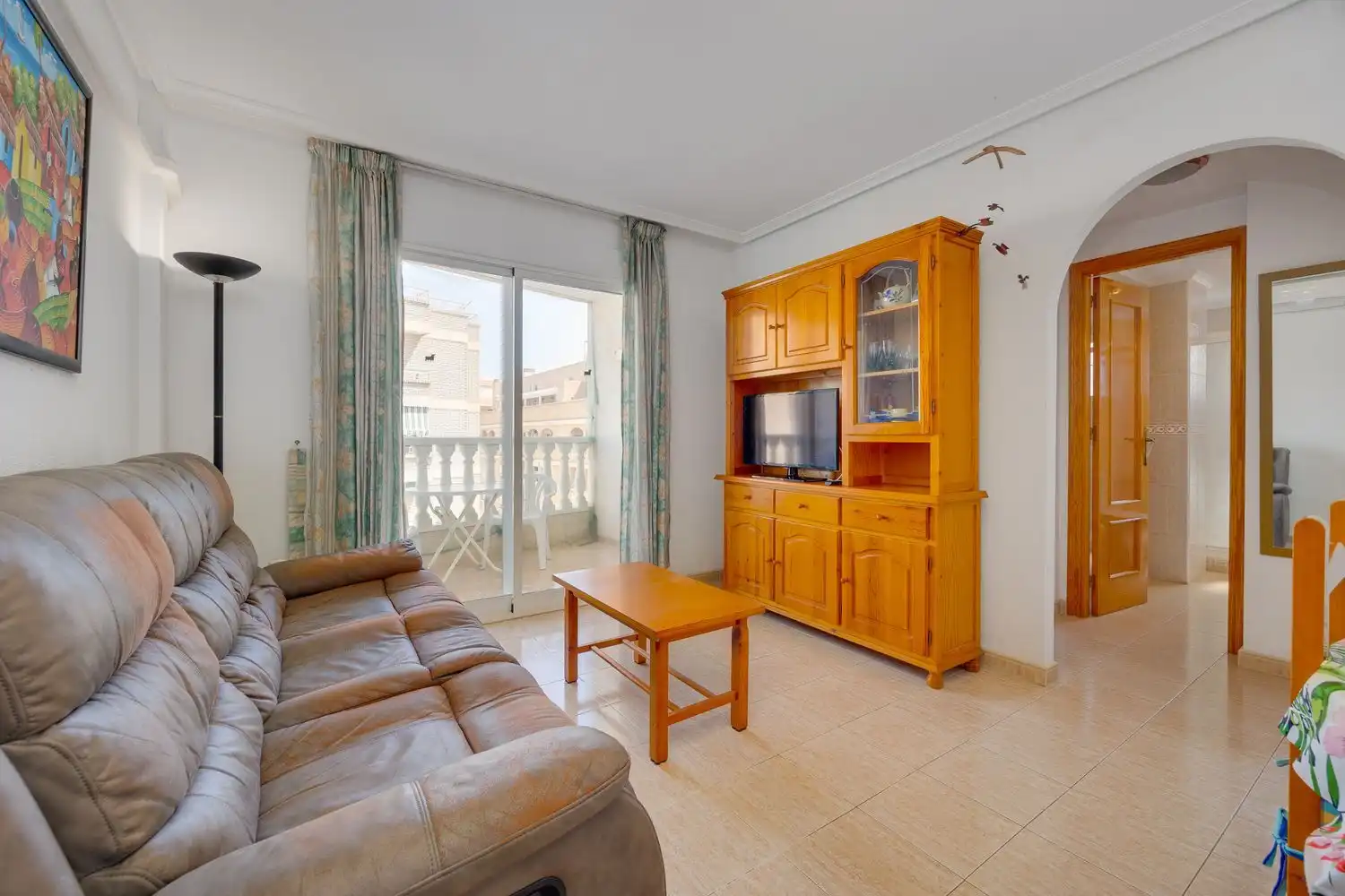 Sala de estar de Piso en venta en Torrevieja con Terraza y Amueblado