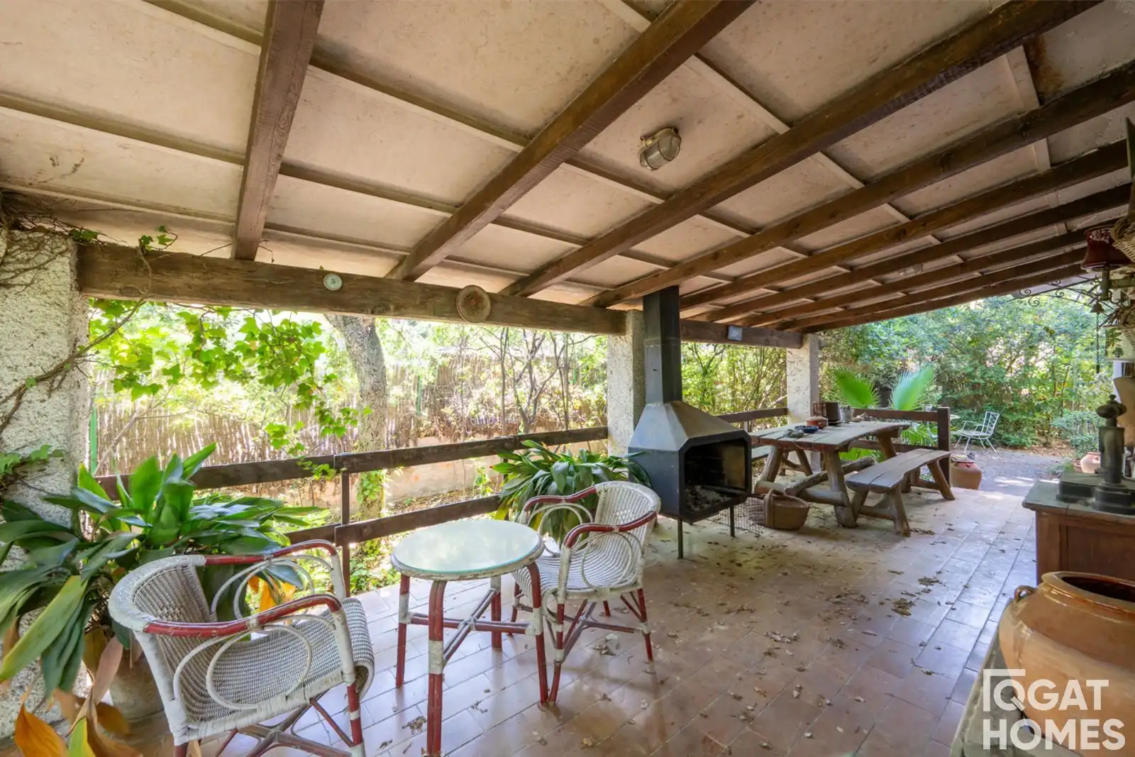 Terraza de Casa o chalet en venta en Sant Cugat del Vallès con Calefacción, Terraza y Trastero