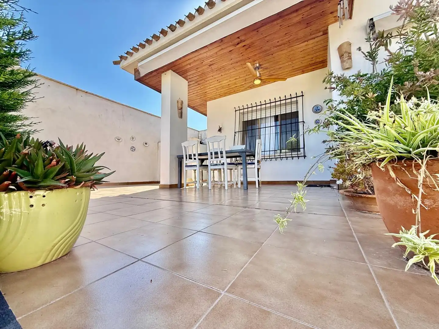 Terrassa de Casa o xalet en venda en Orihuela amb Aire condicionat, Jardí privat i Terrassa