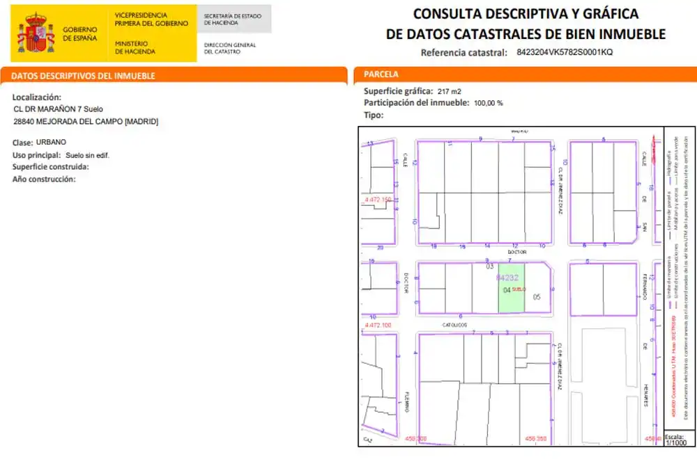 Terreny residencial en venda a Mejorada del Campo, imagen 4