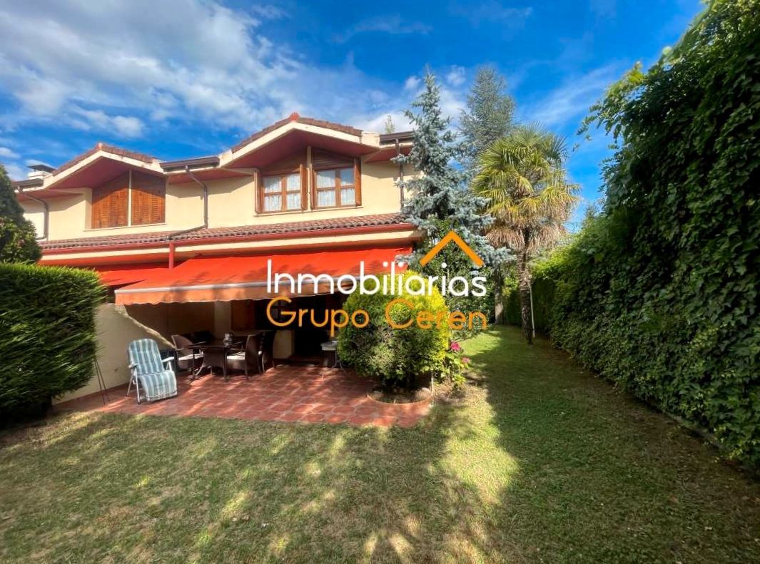 Exterior view of Single-family semi-detached for sale in Ezcaray  with Heating, Private garden and Terrace