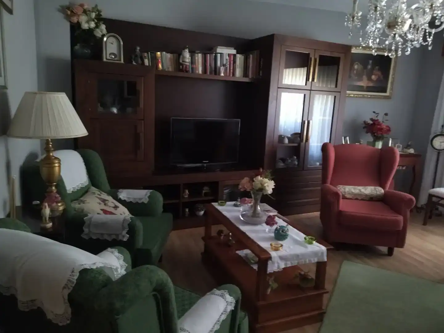 Sala d'estar de Pis en venda en Galisteo amb Aire condicionat, Parquet i Moblat