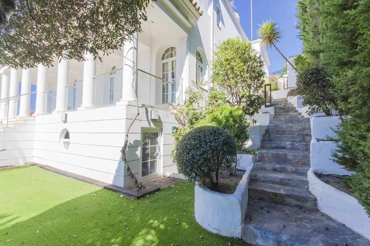 Exterior view of Houses for sale in Benalmádena  with Air Conditioner, Private garden and Terrace
