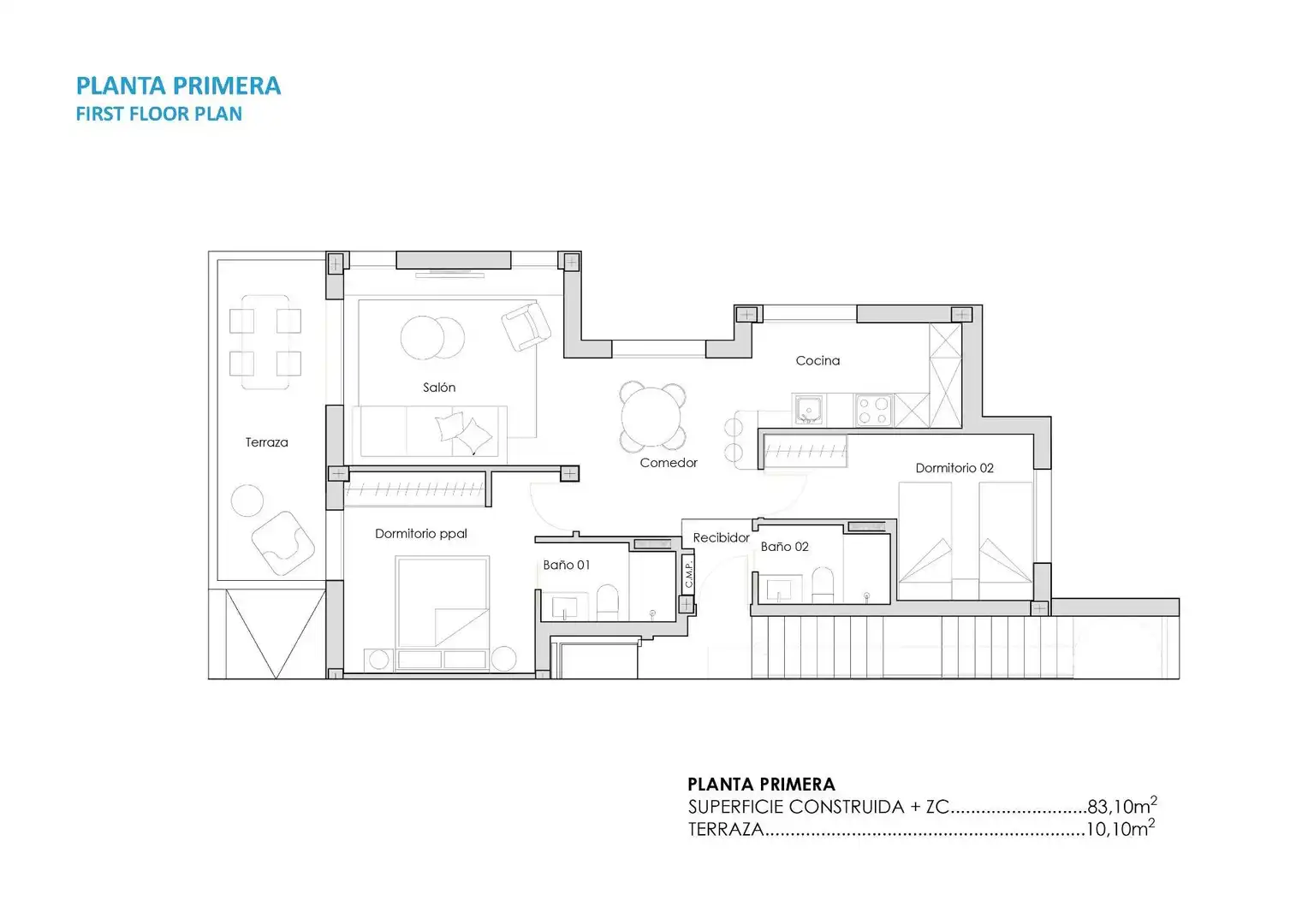 Apartamento en venta en Torre-Pacheco con Aire acondicionado, Terraza y Trastero