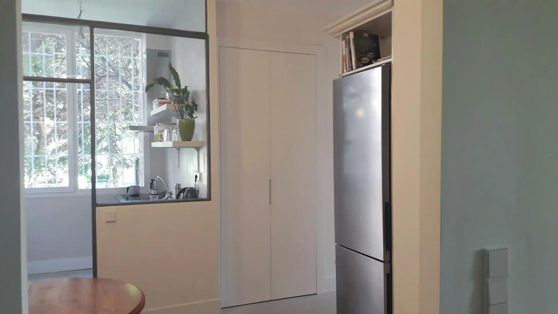 Cocina de Piso de alquiler en Madrid con Calefacción, Jardín privado y Amueblado